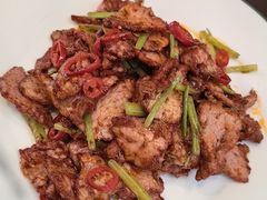 孜然小炒牛肉-新疆饭庄
