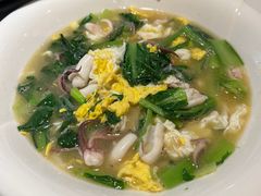 小白菜炖笔管鱼-金春禧(世茂国际广场店)