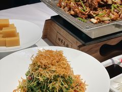 巧拌豆苗-四季民福烤鸭店(王府井灯市口店)
