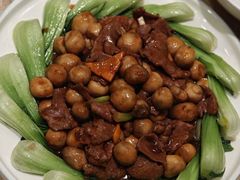 蚝皇鲜菇牛肉-广东胜利宾馆西关粤中餐厅