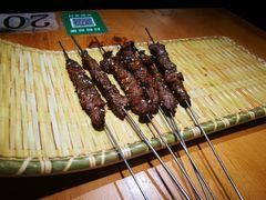 黑椒雪花牛肉串-金谷园饺子·烧烤(人大总店)