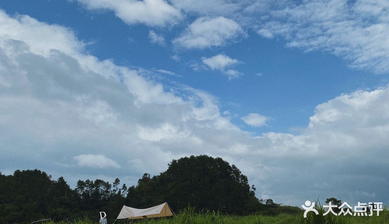 如来谷 雷雨交加的露营