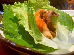 生菜-红辣椒八爪鱼特色韩国料理
