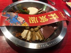 谭血鸭红锅底-谭鸭血老火锅(漳州路店)