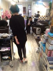 -韩鑫烫染接发·收长头发