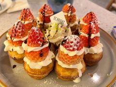 草莓忌廉华夫饼-BE BRIGHT KITCHEN(正佳广场店)