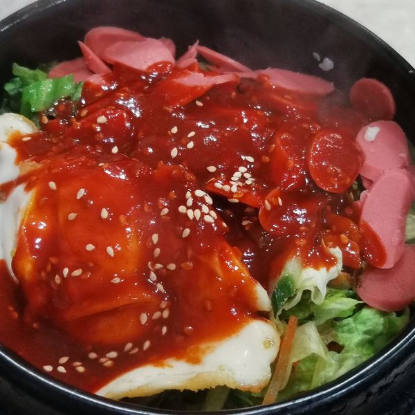 火腿肠石锅拌饭