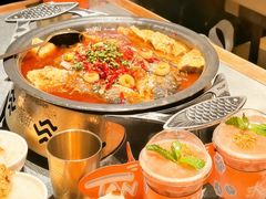 -探鱼·鲜青椒爽麻烤鱼(天一广场店)