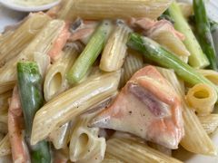 青笋三文鱼意面-zarah(鼓楼店)