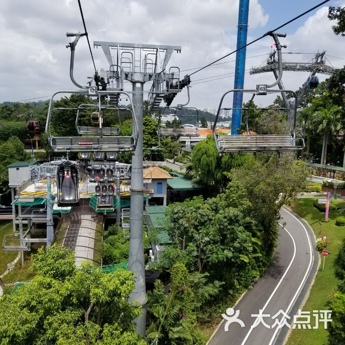 圣淘沙天际线斜坡滑车图片-北京游乐场-大众点评网