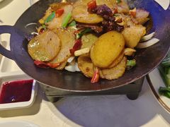 干锅土豆片-尚府一品·烤鸭·新京菜(圆明园店)
