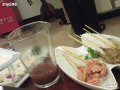 石妈豆腐,酸梅汁,串拼-新辣道鱼火锅(领展购物广场·中关村店)