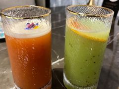 草莓蓝莓果汁-海派悦庭·海胆烧麦·新融合菜(凯德广场店)