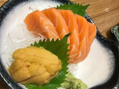 白三文鱼刺身-林妈妈村·日式料理(宝山万达店)