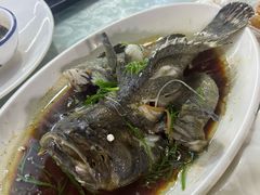 清蒸老虎斑-范饭椰林川湘味海鲜·椰子鸡(三亚湾椰梦长廊店)