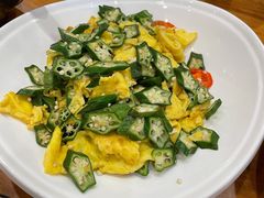 秋葵鸡蛋-巴依老爷新疆美食(常营店)