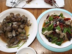 -天盛海鲜烧烤大排档·本地小海鲜·牟平腿穗子(幸福店)