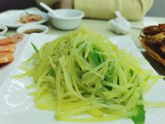 青椒土豆丝-渔中舟海鲜大排档(普陀沈家门店)