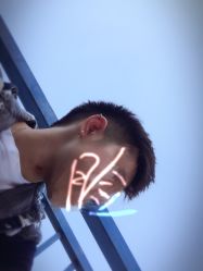 -INS羽毛接发·巴黎画染