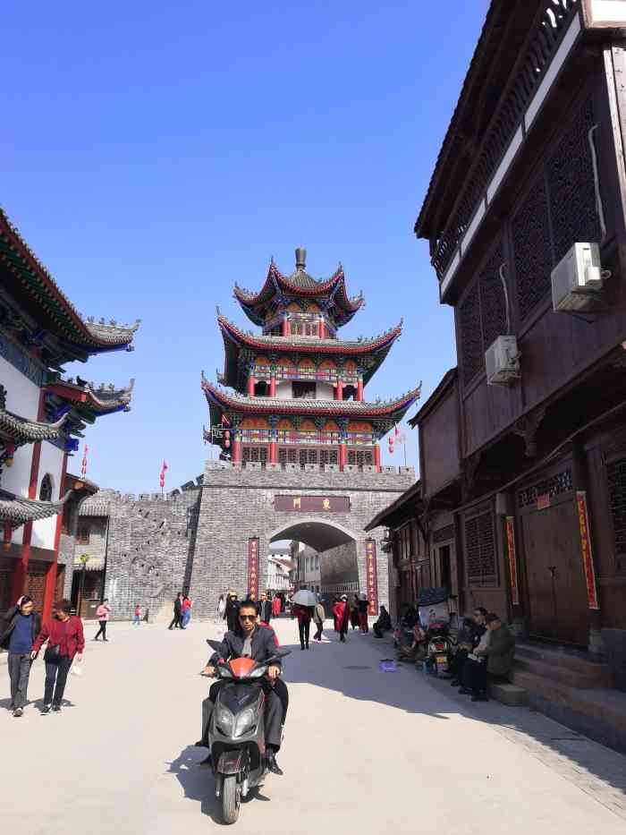 上元观古镇-"城固县城周边也没什么可去的地方,所以来这.