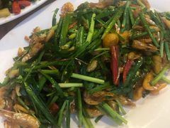 韭菜炒河虾-江湖黑大兔(杨家坪店)