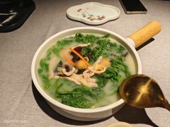 豆汤浸青菜叶-晓粤·惹味粤菜(凯德乐峰广场店)