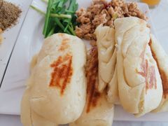 虾酱卷子-渔民船说·北塘海鲜·天津菜·海肠捞饭(北塘古镇店)
