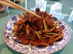 茶树菇牛柳-老城味道·传统天津菜(杨柳青店)
