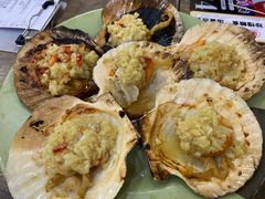 炭烧蒜蓉生蚝-贞姨美食·老字号海鲜大排档