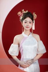 -桃子造型婚纱礼服(凤起广场店)