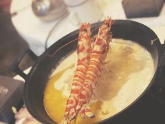 -鲜入围煮花胶鸡海鲜火锅