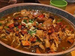 水煮肉片（牛肉）-禧福徕盆盆香川菜馆(北京市朝阳区)