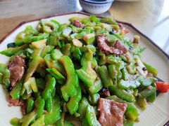 苦瓜炒牛肉-区海鸡场饭店(石壁店)