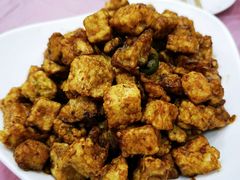 尖椒炒茄丁-乐乐餐厅(湘子庙街店)