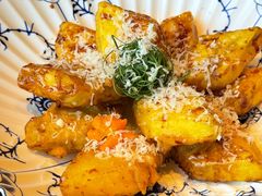 帕玛森干酪冰川茄子-卯时·龙光雅宴·精致锡帮菜(惠山古镇店)
