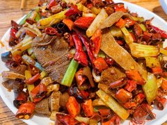 招牌川椒爆毛肚-福苗小骆驼烧烤(莲湖路店)