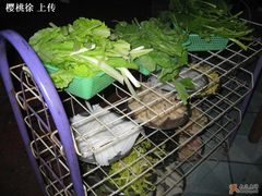 配菜，吃哪个拿哪个，按盘收钱。-钰洁腊排骨火锅