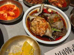 -草家酱蟹炭火烤肉店(珲春南路一店)