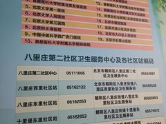 -北京市朝阳区八里庄第二社区卫生服务中心