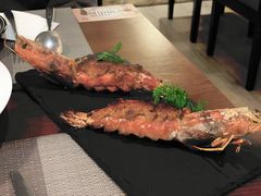 坦诚相见香烤大红虾-LA CREPERIE BRETONNE布列塔尼法式餐厅(天童北路店)