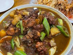大盘鸡-清真机车工厂大盘鸡(金苹果商务中心店)