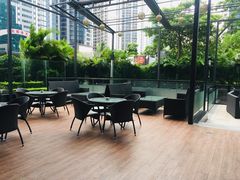 -深圳温德姆至尊酒店·大堂吧·户外花园