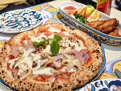 火腿香菇芝士披萨-Mammamia意大利餐厅(古北店)