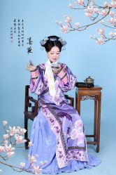 -后宫·古装汉服京剧儿童亲子全家福摄影