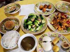 草菇菜心-听鹂馆饭庄(颐和园店)