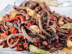 干煸鳝鱼-周鱼鳅饭店