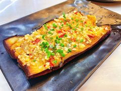 蒜蓉烤茄子-覃记海鲜美食餐厅