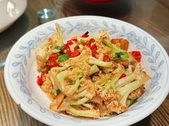 五花肉炒花菜-湖南人家·家传湖南菜(水围店)