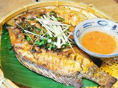 香茅草烤鲈鱼-云上千禾(水上店)