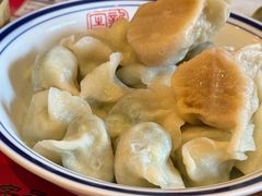 韭菜鸡蛋虾仁水饺-新兴园饺子馆(北京百子湾店)